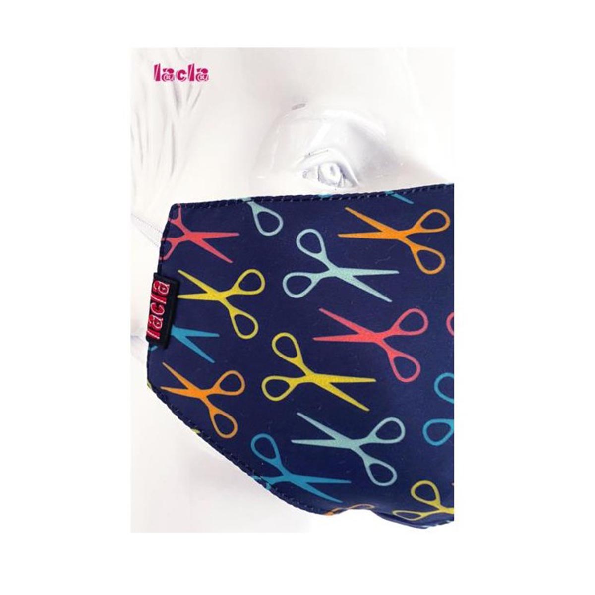 Eurostil Facial Mascarilla Estampado Tijeras 1Un